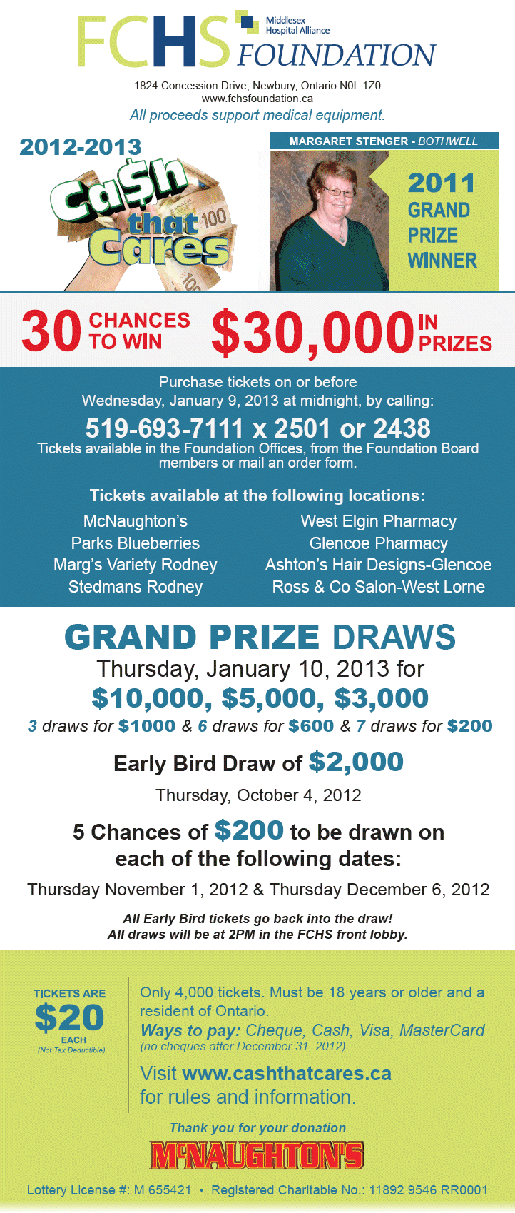 Click here to visit the CashThatCares.ca lottery website!